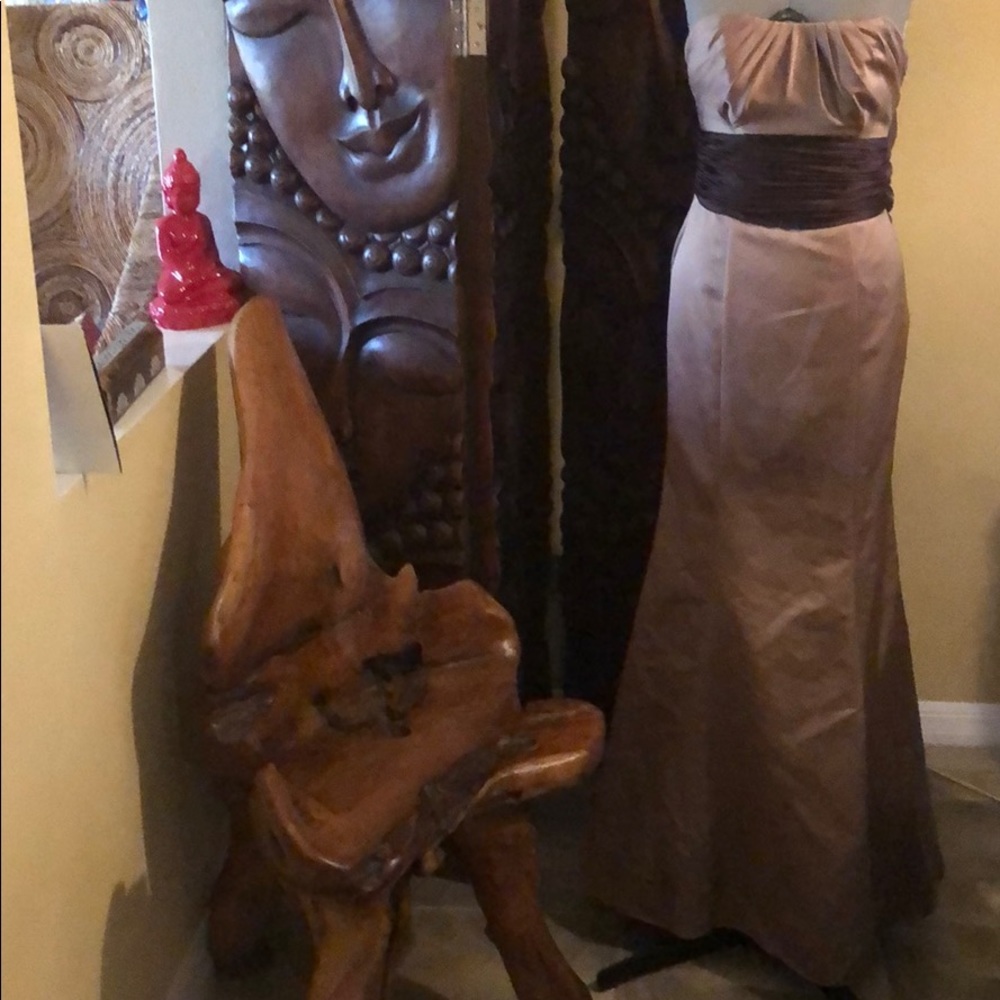 David’s bridal maxi dress